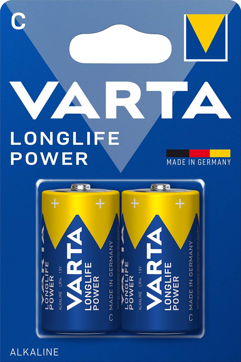 Varta Alcaline LongLife Power C / LR14 par 2