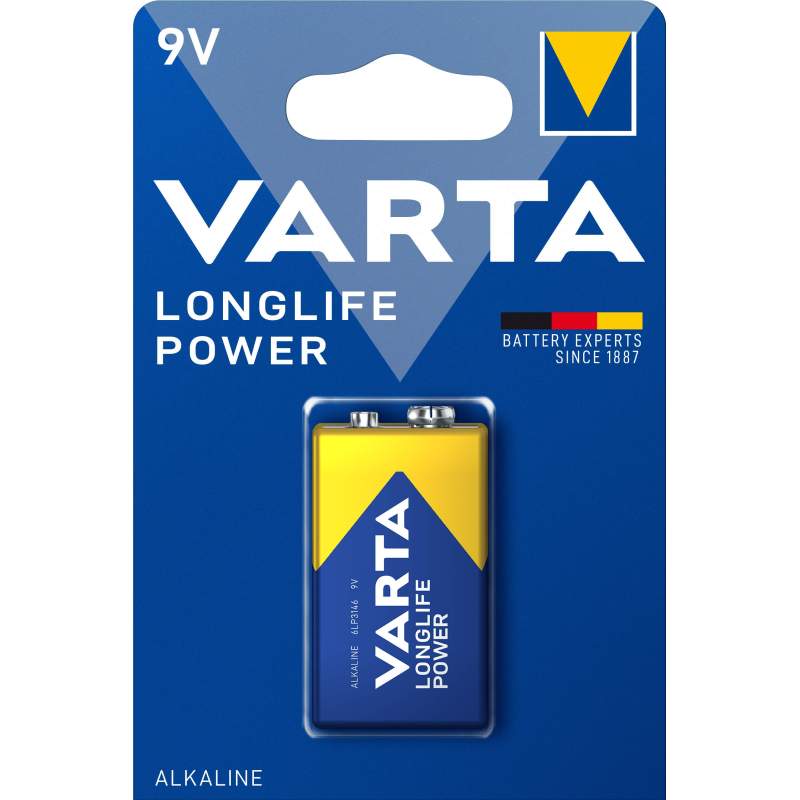 Varta Alcaline LongLife Power 9V / 6LR61 par 1