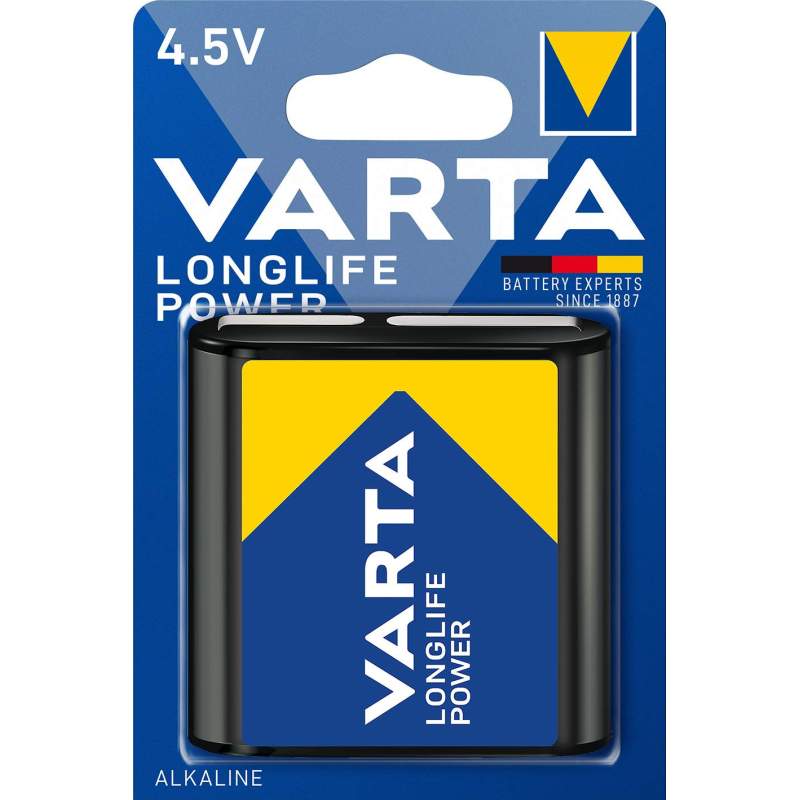 Varta Alcaline LongLife Power 4,5V / 3LR12 par 1
