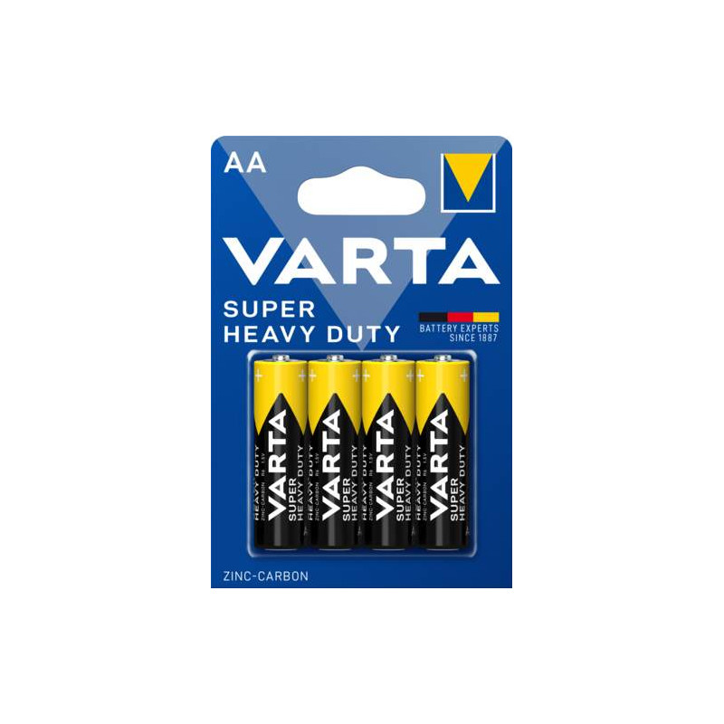 Varta Saline Super Heavy Duty AA / LR6 par 4