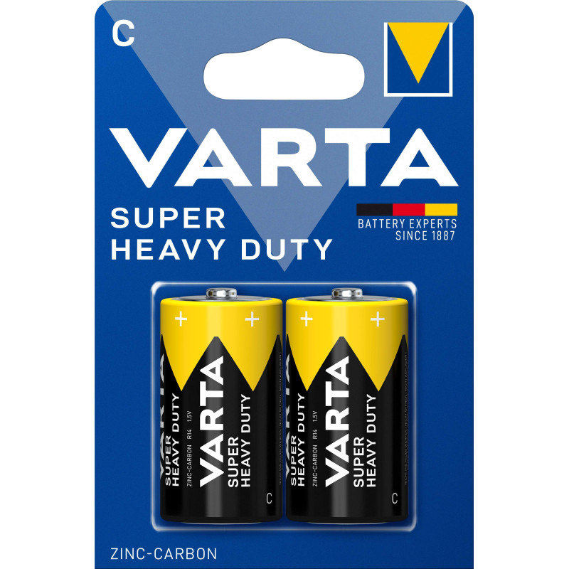 Varta Saline Super Heavy Duty C / LR14 par 2