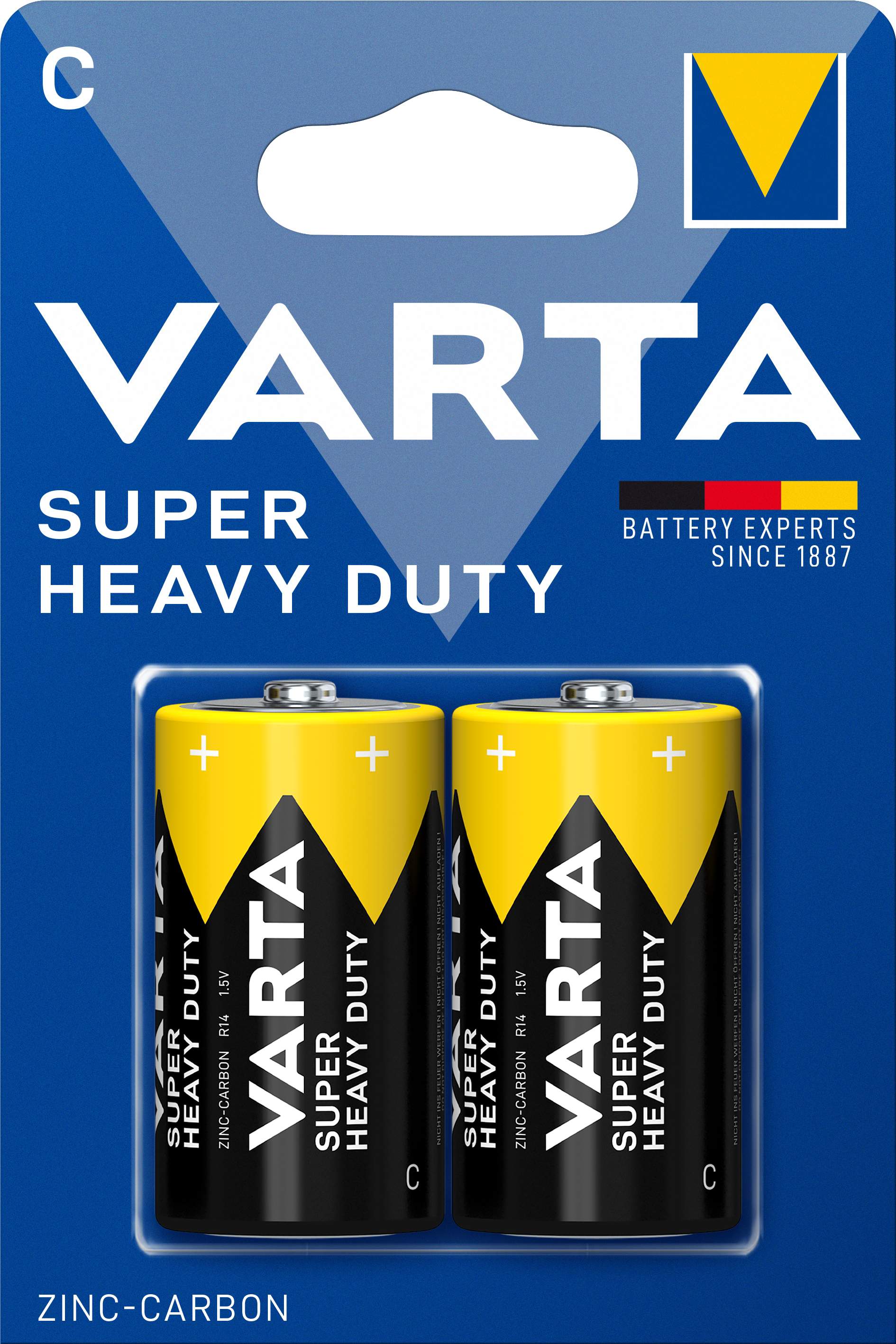 Varta Saline Super Heavy Duty C / LR14 par 2