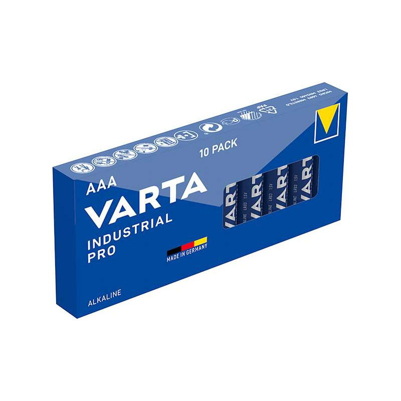 Varta Alcaline Industrial Pro AAA / LR03 par 10