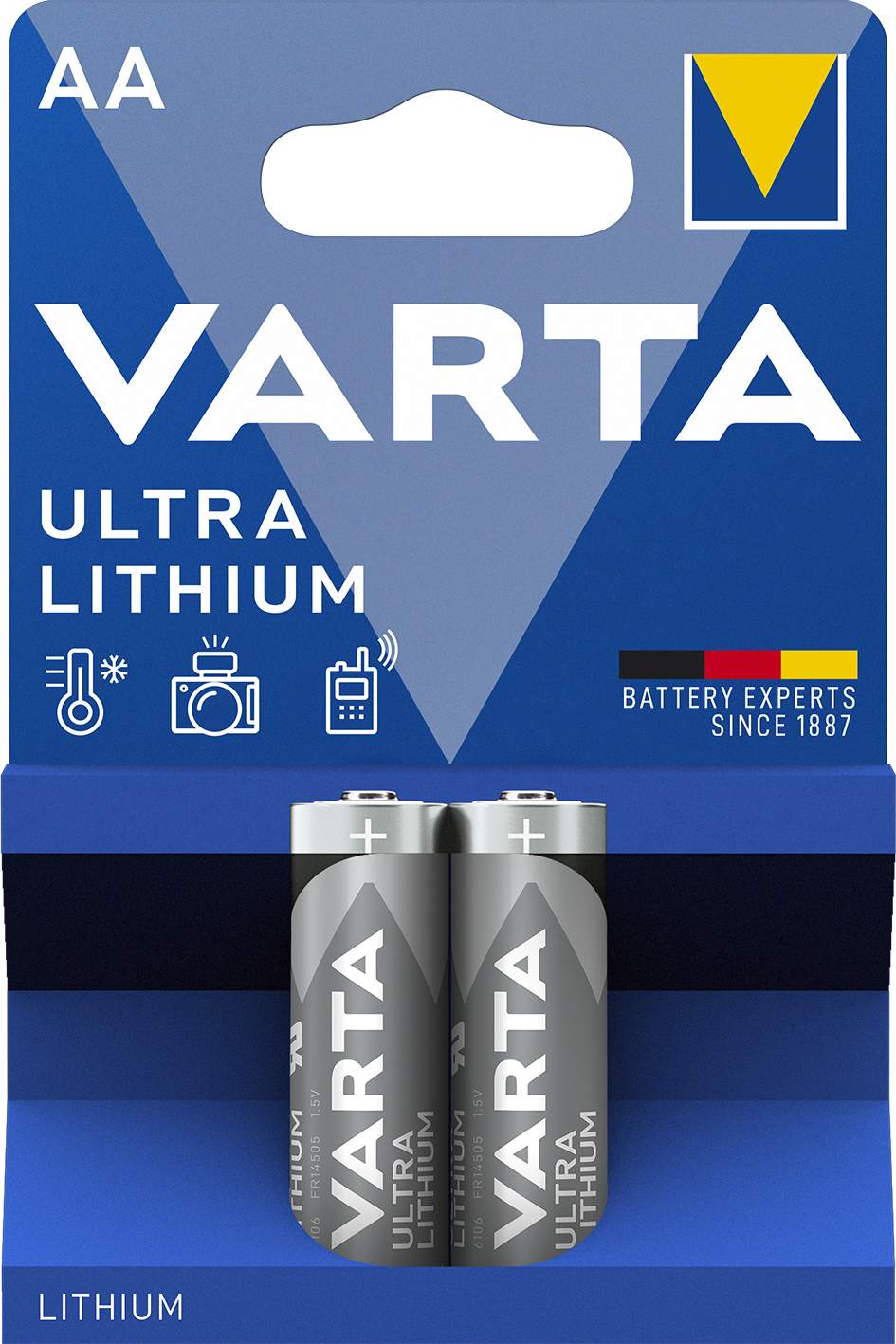Varta Ultra Lithium AA / LR6 par 2