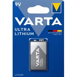Pile Lithium 9V / 6LR61 Varta Ultra Lithium