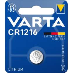 Pile CR1216 Varta Bouton Lithium 3V