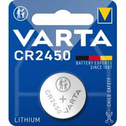 Pile CR2450 Varta Bouton Lithium 3V