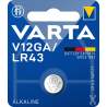 Pile V12GA / LR43 / 186 Varta Alcaline 1,5V