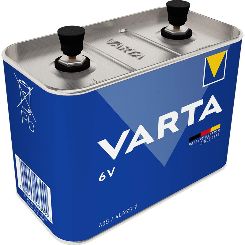 Pile 6V 4LR25-2 Varta Alcaline 6V Metal