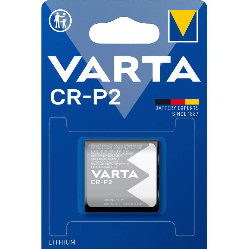 Pile CR-P2 / 223 Varta Lithium 6V