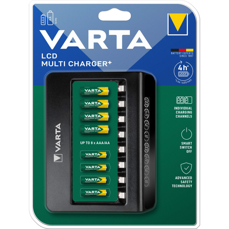 Chargeur Varta LCD Multi Chargeur+