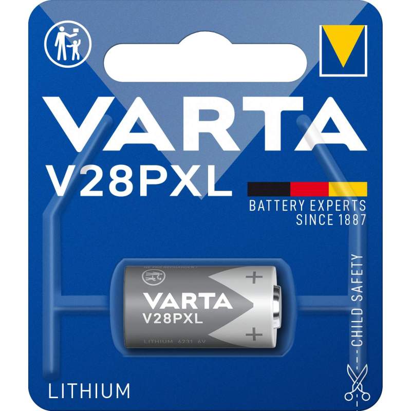 Pile V28PXL Varta Lithium 6V