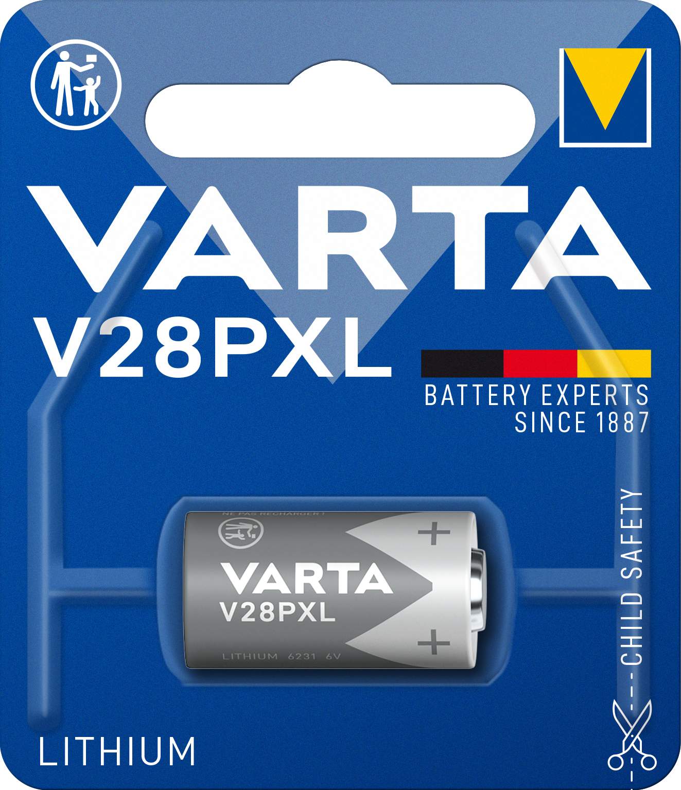 Pile V28PXL Varta Lithium 6V