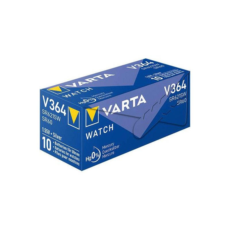 Pile Montre 364 / SR60 / SR621 / SR621SW Varta