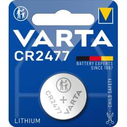 Pile CR2477 Varta Bouton Lithium 3V