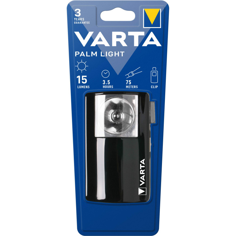 Torche Varta Palm Light avec 1 pile 4.5V