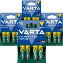 16 Piles Rechargeables AA / HR6 2600mAh Varta Accu Pro