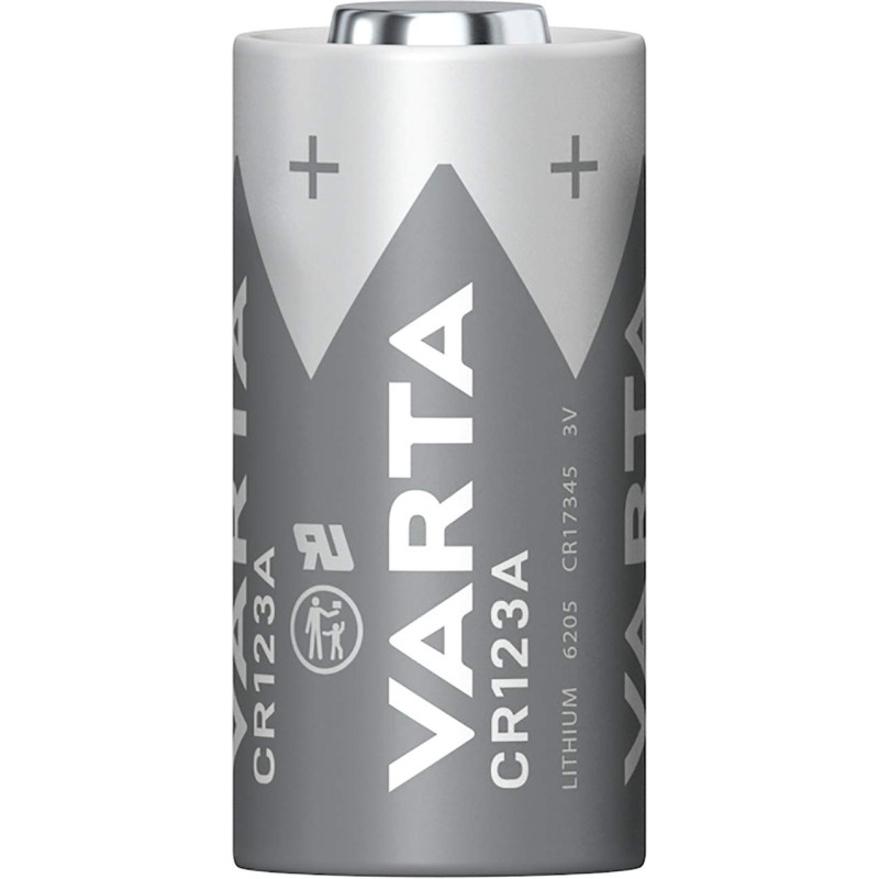 20 Piles CR123A Varta Lithium 3V Vrac