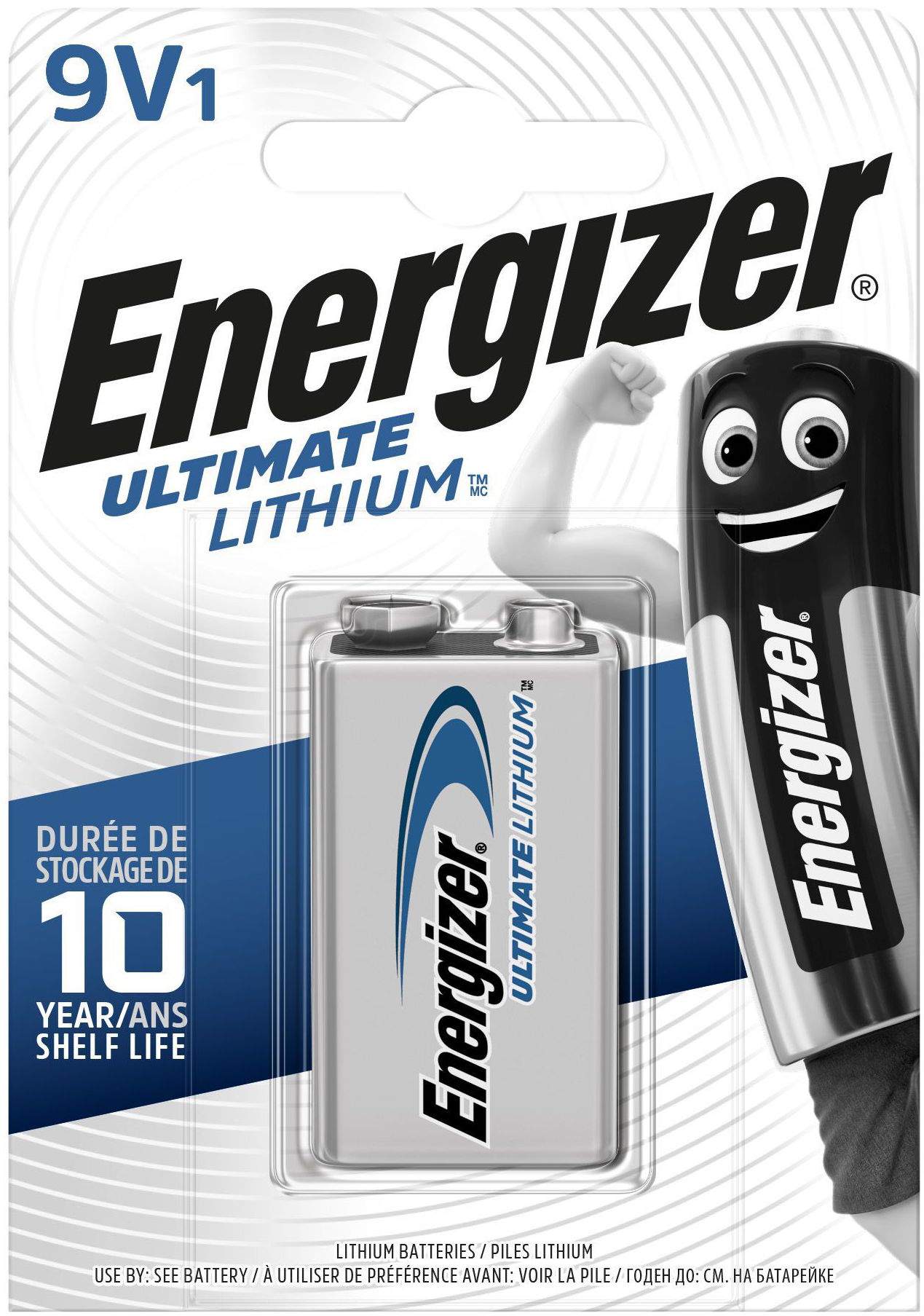 Energizer Ultimate Lithium 9V / 6LR61 par 1