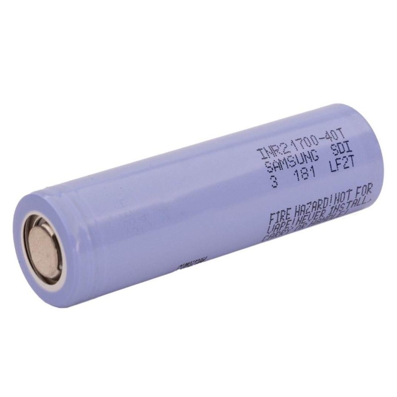 Pile Rechargeable 21700 INR21700-40T 40T5 Samsung Li-ion 3,7V 4000mAh 35A