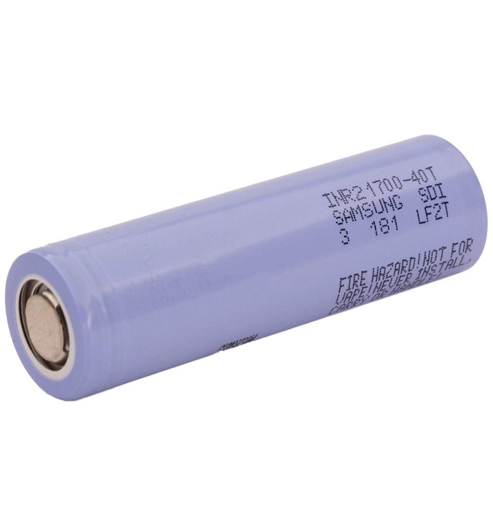 Pile Rechargeable 21700 INR21700-40T 40T5 Samsung Li-ion 3,7V 4000mAh 35A