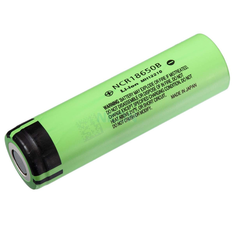 Pile Rechargeable 18650 NCR18650B Panasonic Li-ion 3,7V 3400mAh 6.7A