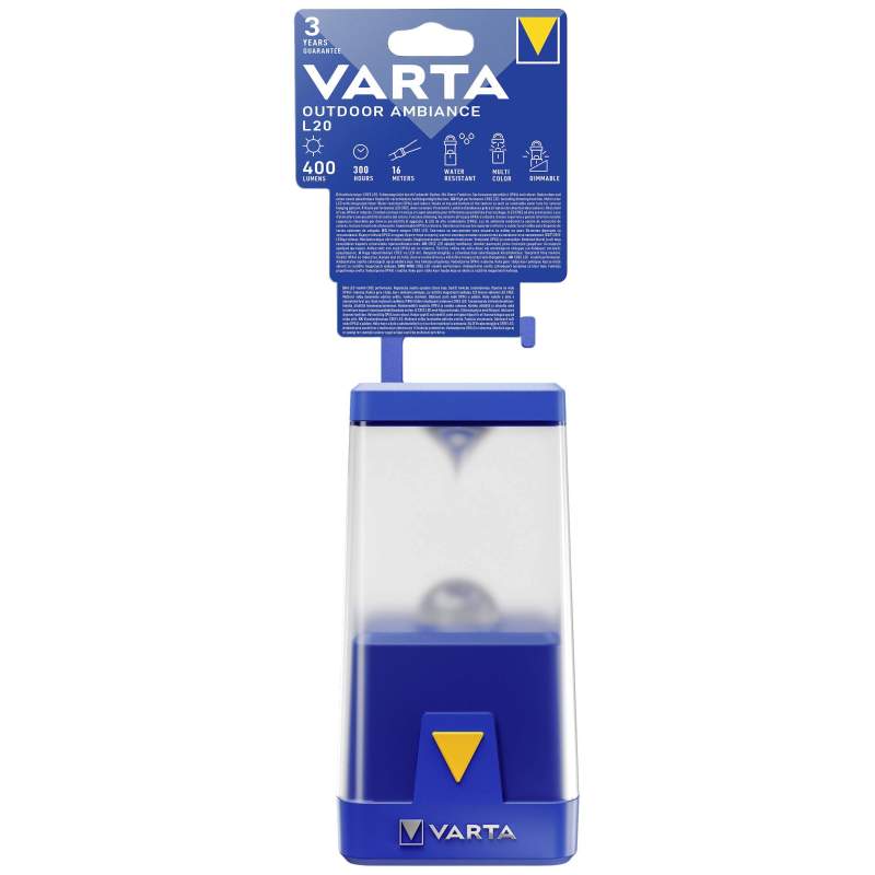 Lanterne Varta Outdoor Ambiance L20 400lm Multicolore Bestpiles 
