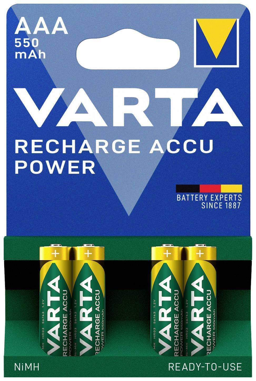 VARTA CR123A 3V Piles Lithium CR123A Boîte de 16 CR123A