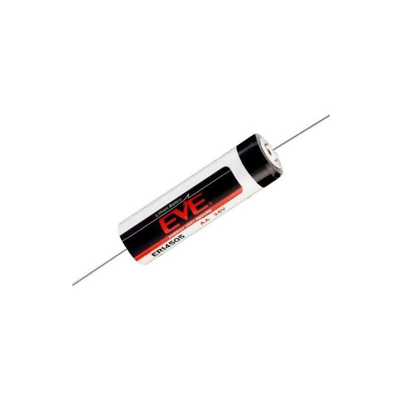 Pile ER14505CNA / AA Picot à Souder Axial EVE Lithium 3,6V