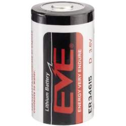 Pile ER34615 / D EVE Lithium 3,6V