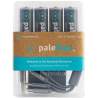 12 Piles Rechargeables USB-C AA / HR6 1700mAh PaleBlue Lithium Ion 1.5V