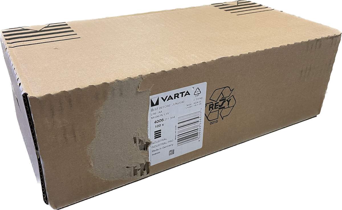Piles AA / LR6 Varta Industrial Pro (par 400) - Bestpiles