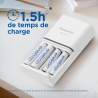 Chargeur Panasonic Eneloop Smart Plus Charger BQ-CC55
