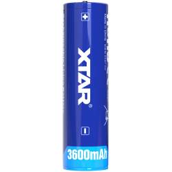 Pile Rechargeable 18650 Xtar 3,7V 3600mAh 10A