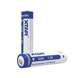 4 Piles Rechargeables AAA / HR03 1200mWh Xtar Li-ion 1.5V