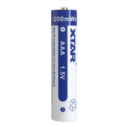 4 Piles Rechargeables AAA / HR03 1200mWh Xtar Li-ion 1.5V