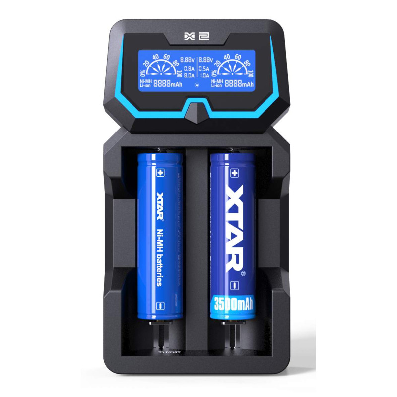 Chargeur de Piles Xtar X2