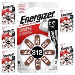 48 Piles Auditives 312 / PR41 Energizer EZ Turn & Lock