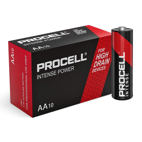 Piles AA / LR6 Duracell Procell Intense (par 100) - Bestpiles