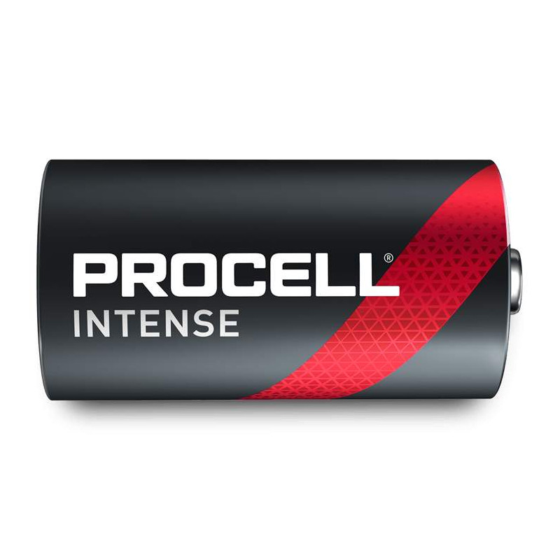 120 Piles Alcalines D / LR20 Duracell Procell Intense Bulk