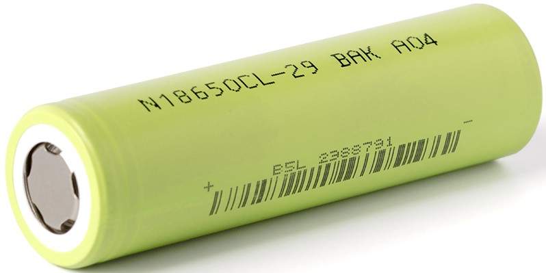 Pile Rechargeable 18650 N18650CL-29 BAK Li-ion 3,7V 2900mAh 8.25A