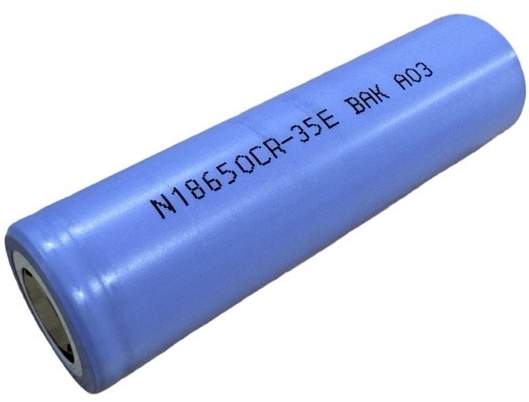 Pile Rechargeable 18650 N18650CR-35E BAK Li-ion 3,7V 3500mAh 10.5A