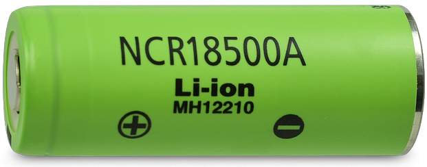 Pile Rechargeable 18500 NCR18500A MH12210 Panasonic Li-ion 3,7V 2040mAh 3.8A
