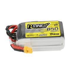 Batterie Lipo FPV Tattu R-Line 850mAh 14.8V 4S1P 95C
