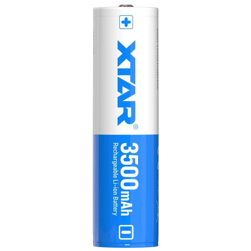 Pile Rechargeable 18650 Xtar 3,7V 3500mAh 10A