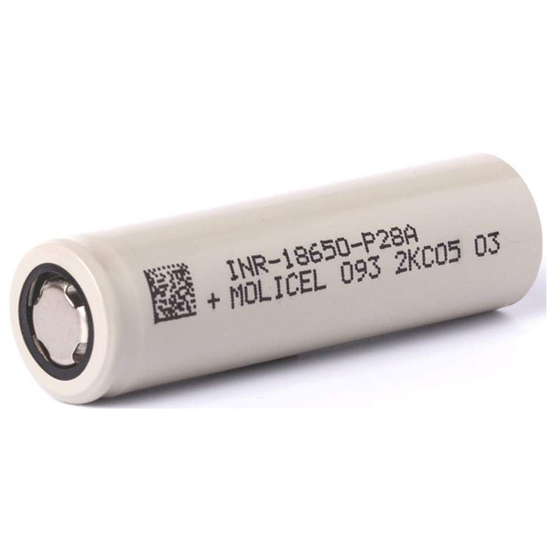 Pile Rechargeable 18650 INR18650-P28A Molicel Li-ion 3,7V 2800mAh 35A Grade A