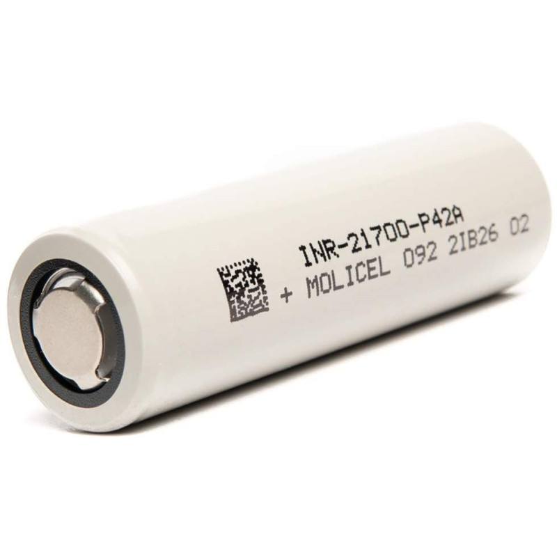 Pile Rechargeable 21700 INR21700-P42A Molicel Li-ion 3,7V 4200mAh 45A
