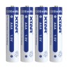 4 Piles Rechargeables AAA / HR03 1200mWh 800mAh Xtar Li-ion 1.5V