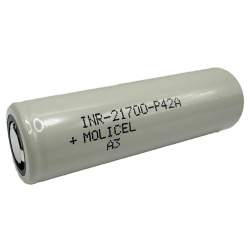 Pile Rechargeable 21700 INR21700-P42A Molicel Li-ion 3,7V 4200mAh 45A Grade A3