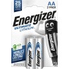 2 Piles Lithium AA / LR6 Energizer Ultimate Lithium